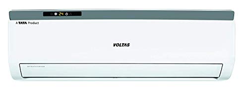 Voltas 1.5 Ton 3 Star Dust Filter, Antibacterial Coating Split System AC (Copper, 183EZA, White)