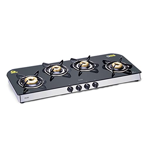 Glen Kitchen Glass 4 Burner Cooktop