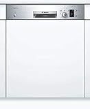 BOSCH Built In Dishwasher, 60cm (Silver, SMI25AS00E)
