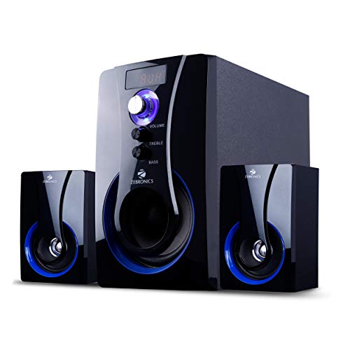 Zebronics SW2490 RUCF 2.1 Channel Multimedia Speakers