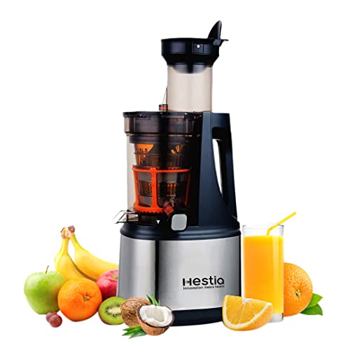 Hestia Nutri-Max Cold Press Juicer (Wine Red)