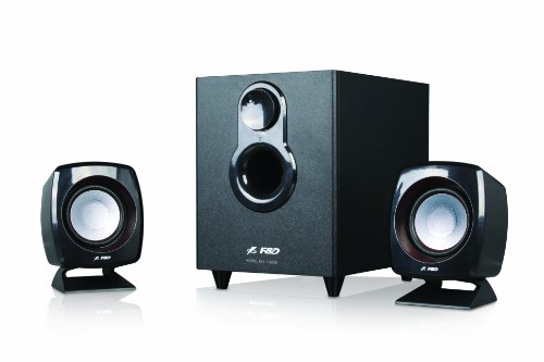 F&D 11 Watts F-203G 2.1 Wired Channel Multimedia Speakers System (Black) | Subwoofer Satellite Speaker| Wired Desktop Speakers|Home Theatre|Extra Bass | Speakers for Laptop & Pc | Mobile Connectivity