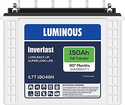 Luminous ILTT 18048 150AH Battery